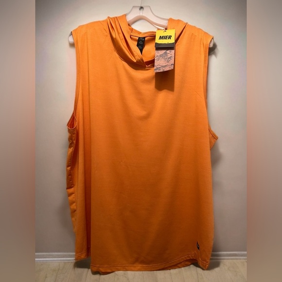 NWT Men's Sleeveless Tank Quick Dry Athleisure Muscle Top Gold Size XL - Picture 7 of 9